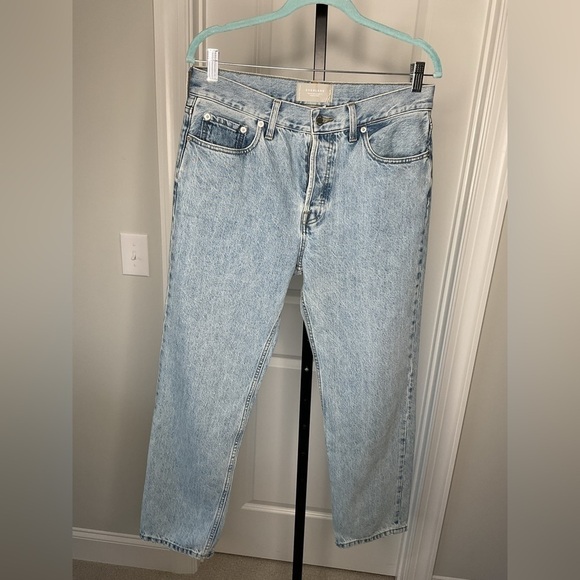 Everlane The Relaxed Straight Fit Organic Cotton Jeans, 27R - Picture 2 of 7